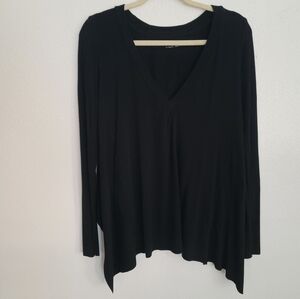 Beyond Yoga Bamboo Rayon Long Sleeve Jersey Knit Top, Small